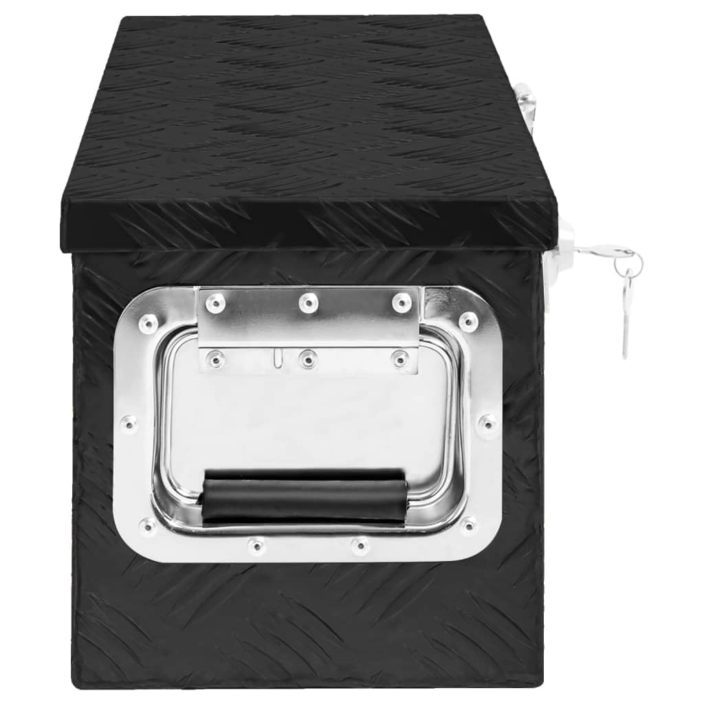Amazon.co.jp: vidaXL 収納ボックス ブラック 60x23.5x23cm