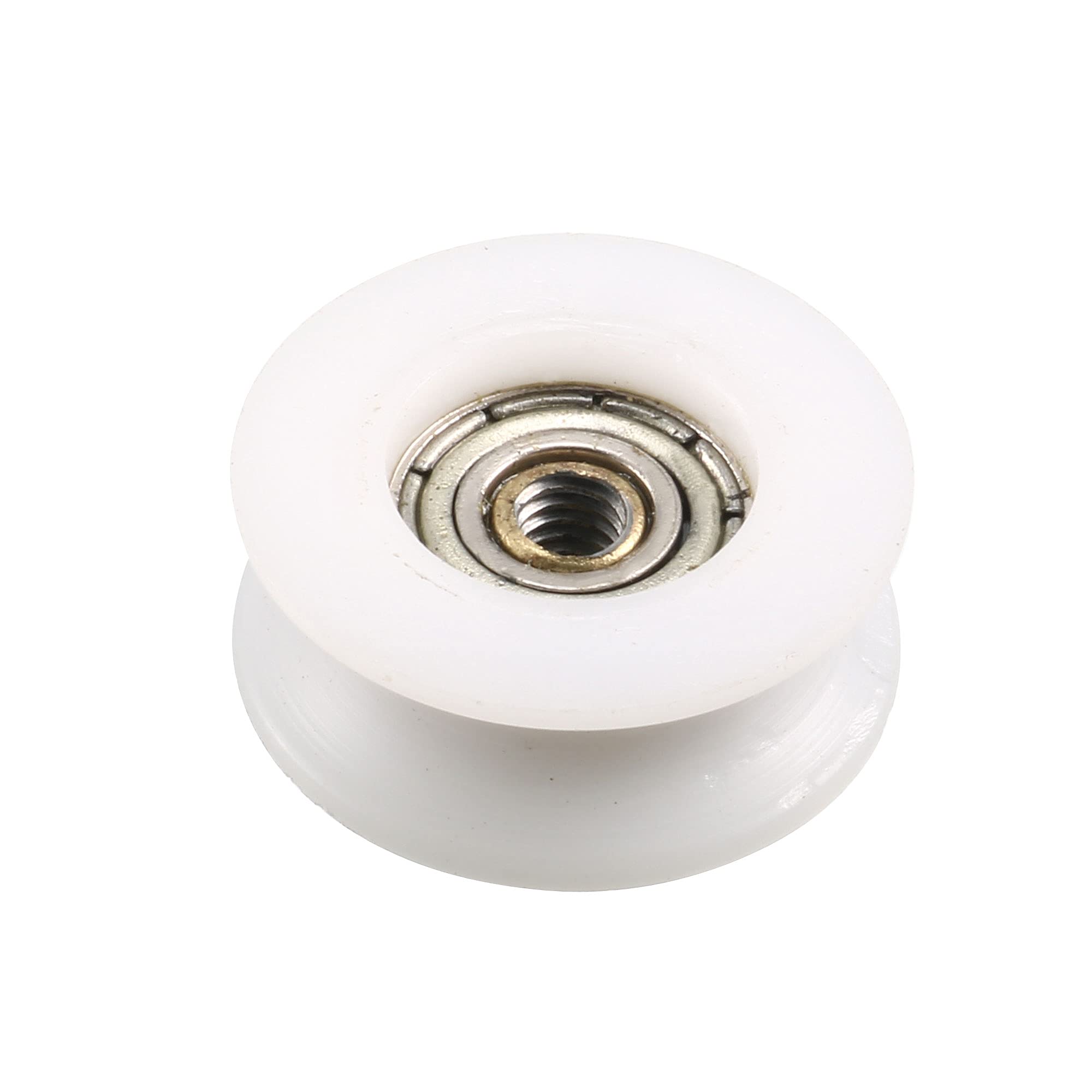 Poulies Nylon Sourcing Map 12pcs - 22x8mm - Pour Corde 5mm - Roulements à Billes - Meuble, Porte