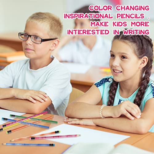 Epakh 100 lápices inspiradores con cambiador de color miniatura 6