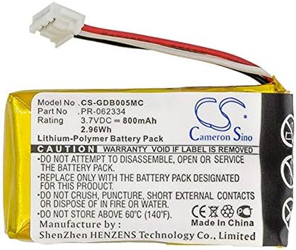 Replacement Battery for GOPRO Camera - TCHAN 800mAh Li-Polymer GOPRO CHDHA-301, Hero +, Hero HWBL1, Hero Plus Battery