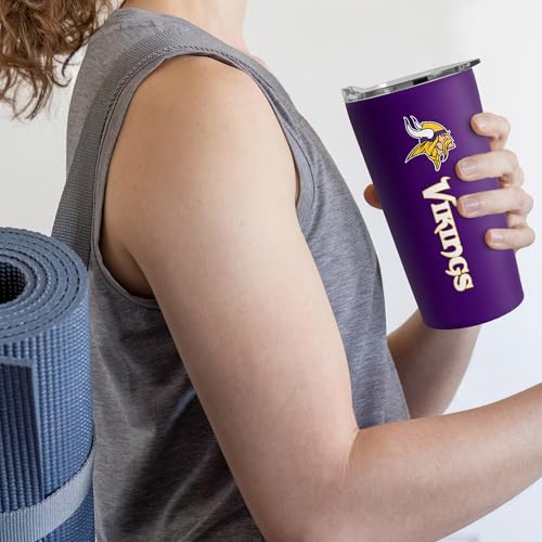 Image of Rico Industries NFL Football Soft Touch, Easy Grip Tumbler