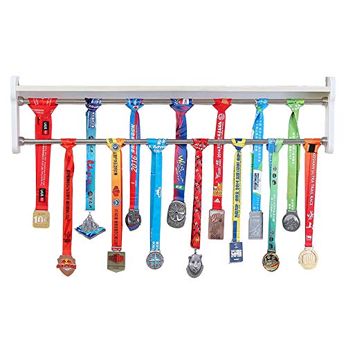 ZHXY Medallero Colgador de medallas Desconocido Soporte de medallas Deportivas para Corredores,medallas,Expositor de medallas,para Maratón,Correr,Carrera,medallas Deportivas suspensión