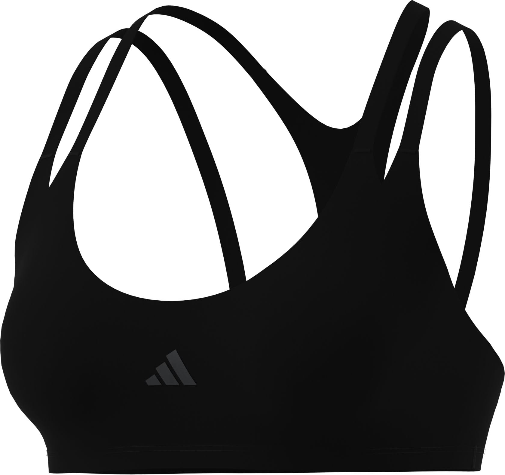adidas Optime Workout Strappy Light Support Bra Sujetador Deportivo Mujer (Pack de 1)