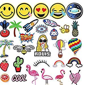 Iron On Patches Assorted Diy Patches (10 Count) #TOP1