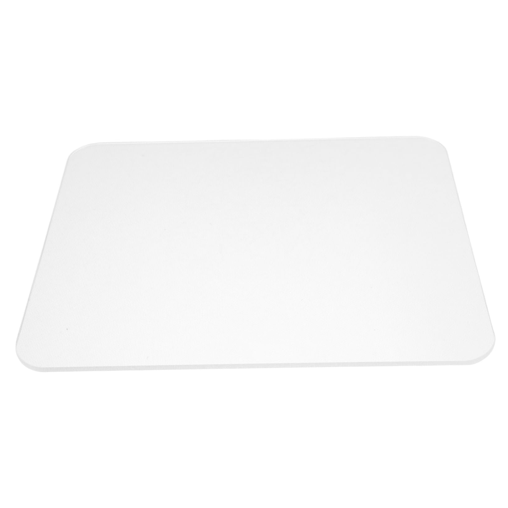 Lot de 2 Tapis de Souris Verre Trempé Antidérapants pour Bureau et Gaming, Surface Lisse Facile à Nettoyer, Accessoires de Bureau Indispensables pour PC
