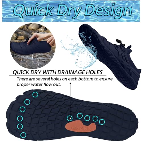 Water Shoes Women Quick-Dry Aqua Sock Barefoot for Beach Swim River Lake Pool Surfing Kayaking4
