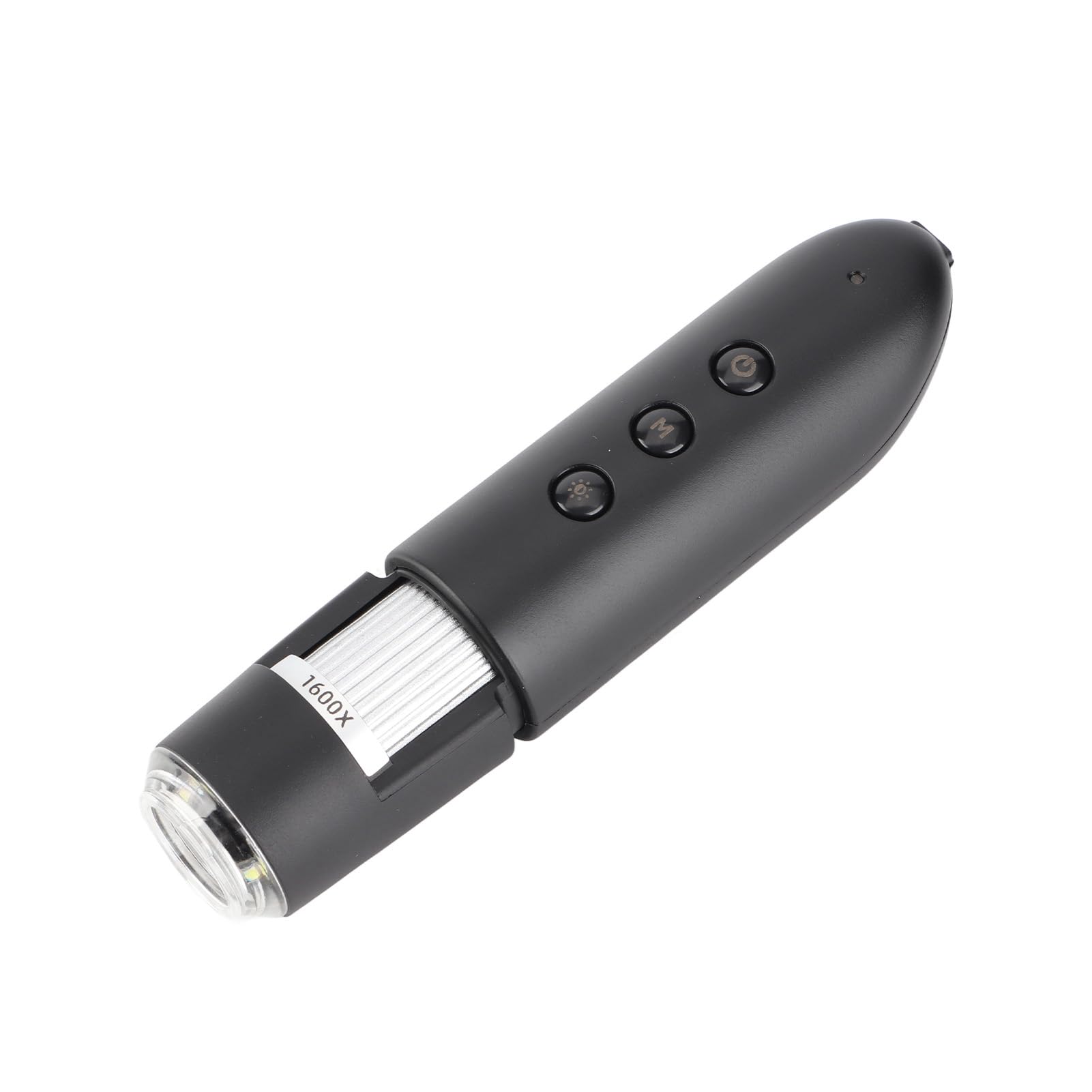 Microscopio Digital Inalámbrico, Detector de Pelo de Piel con Aumento de 1600X, Microscopios Portátiles WiFi, Lupa HD con Luz LED, Analizador de Piel