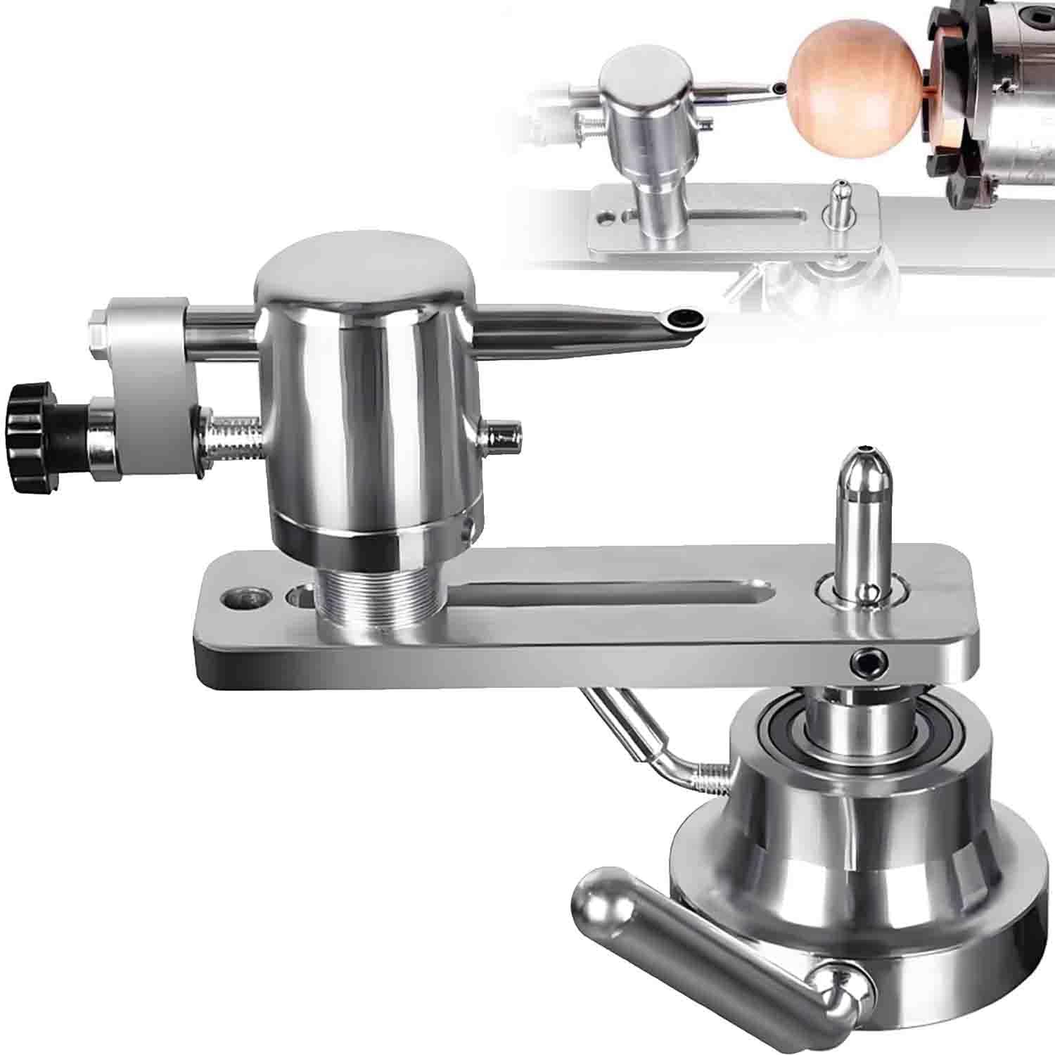 Mini Wood Lathe Machine, Woodworking Spin Turning Tool Set, Small Benchtop Lathe, Professional for DIY Woodworking Compatible with 12/14/16/18/20in Lathes 16-inch