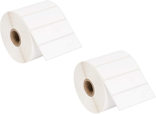 Etiquetas térmicas directas, 3 x 1 pulgada, etiquetas de dirección UPC perforadas de Logística de Tienda con adhesivo premium, compatibles con