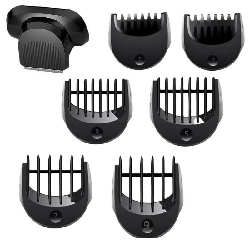 Cabezal De Repuesto For Recortadora De Barba, Compatible Con Maquinillas De Afeitar Eléctricas Braun, Series 5, 6, 7, 1/2/3/5/7 Mm/9 Mm, Accesorio Serie 7