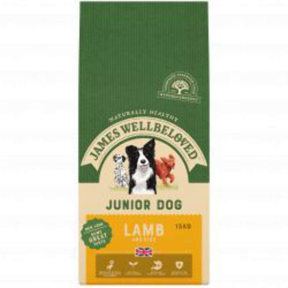 James Wellbeloved Dog Lamb and Rice Junior Large Breed (15kg)
