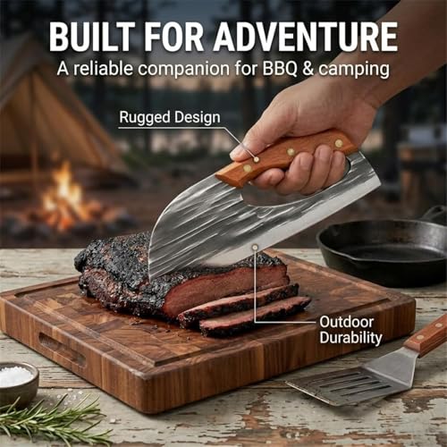 Ensemble de 2 couteaux de chef forgés à la main de qualité supérieure (1SET)