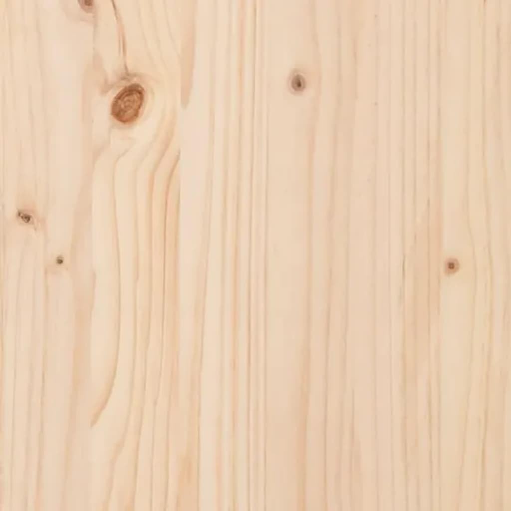 Aufbewahrungsbox aus massivem Kiefernholz 89x36,5x33 cm mit Deckel für Wohnzimmer, Schlafzimmer, Flur, Küche und Büro, rustikale Stauraumlösung für Ordnung und Sicherheit