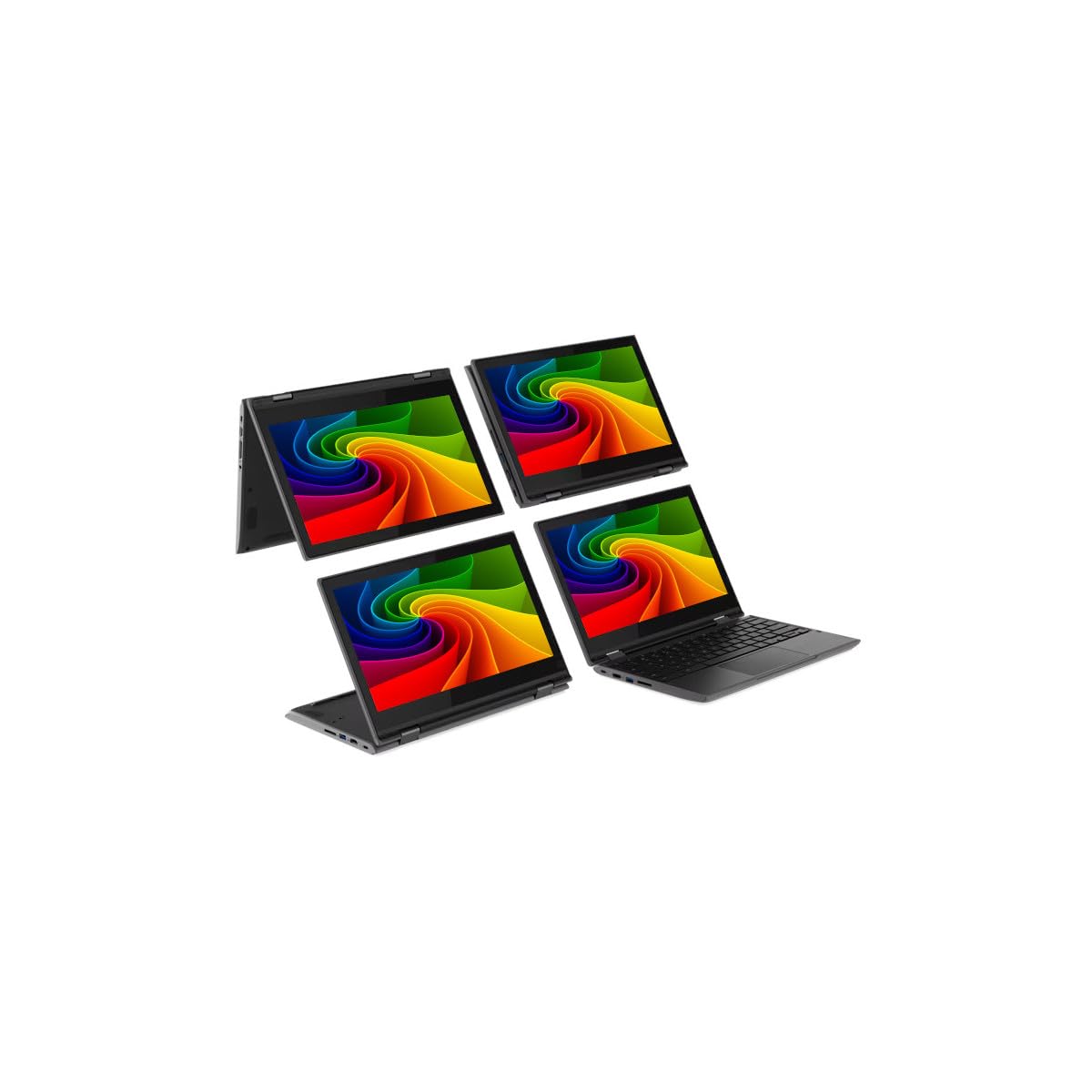 Lenovo Business Laptop Notebook Chromebook 300e G2 2-in-1 MediaTek 8173c 4GB 32GB eMMC 1366x768 Chrome OS QWERTZ (Generalüberholt)