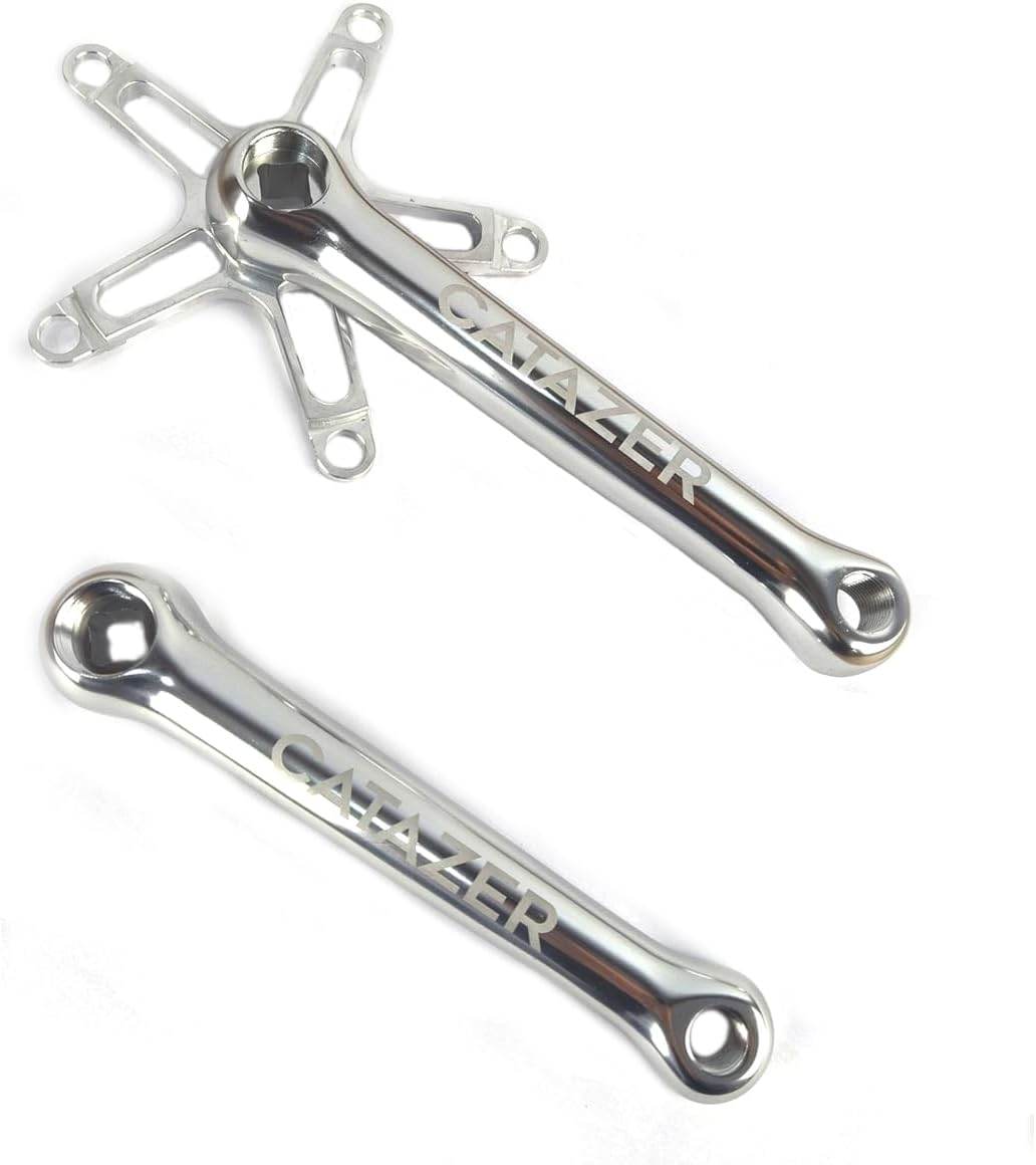 Aluminum Alloy Single Bike Crank Arm 170mm for 130mm MTB Road Brompton Folding Crankset Square Taper Bike Part 130BCD