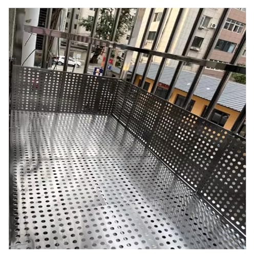 Tôles métalliques perforées en inox 304 durables pour calfeutrage antivol