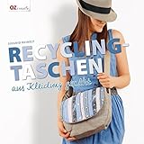 Hardcover Recycling-Taschen: aus Kleidung genäht