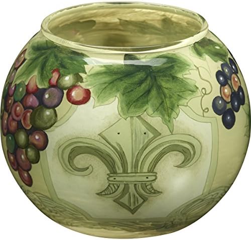 Ne'Qwa Fleur De Lis Vines Votive Holder