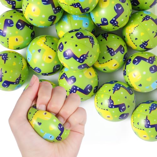 Capoda 24 Pack Dinosaur Party Favors 1.97” Stress Balls