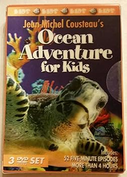 DVD Jean-Michael Cousteau's Ocean Adventures for Kids Book