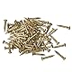 QUARKZMAN Kleine winzige Messingnägel 1,5x10mm für DIY Dekorative Bilder Holzkisten Haushaltszubehör 100 Stück