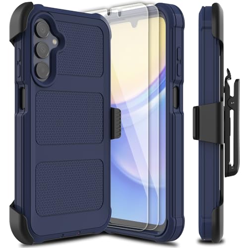 Coque Samsung A15 5G antichoc pour éviter les bris d'écran avec clip ceinture