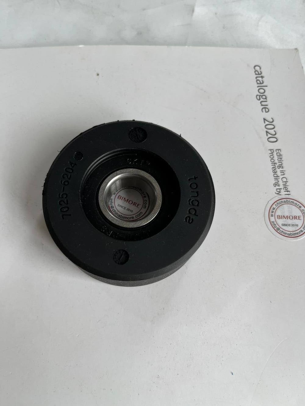 Elevator Spare Parts Escalator Step Chain Roller Wheel Parts 70x25x6204 for Lifts Accessory Components Roller Parts Black