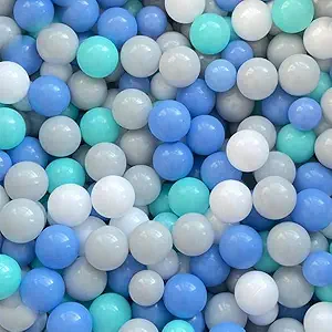 Ball Pit Balls 500/1000 Count Play Balls for Kids Ball Pits, Plastic Ball Pit Balls for Pop Up Tent & Playpen