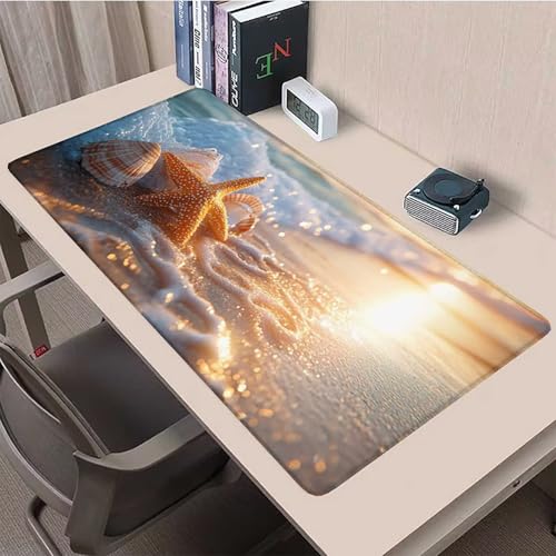 Tapis de souris imperméable antidérapant avec bords cousus de haute qualité - 4