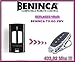 Produktbild Beninca TO GO 2 WV, To Go 4 WV Kompatibel Fernbedienung Ersatz Transmitter, 433,92 MHz Rolling Code Schlüsselanhänger