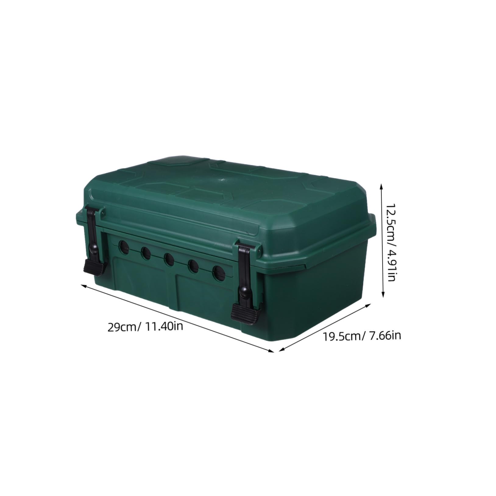 Caja Eléctrica para Exteriores Protección Resistente para Enchufes y Cables Diseño Espacioso para Herramientas de Jardín y Luces Festivas Instalación Sencilla y Portátil para Uso