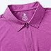 BGOWATU Women's Sleeveless Golf Polo Shirts Collared Quarter Zip Golf Pullover UPF 50+ Quick Dry Tennis Tank Tops Dark Rose 2X
