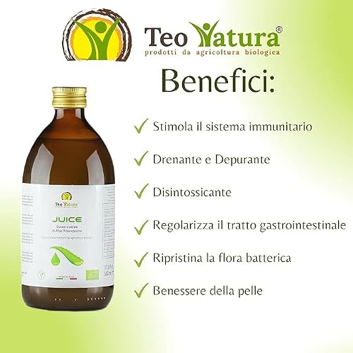 TeoNatura Juice Aloe Arborescens + Vit. C 500 ml