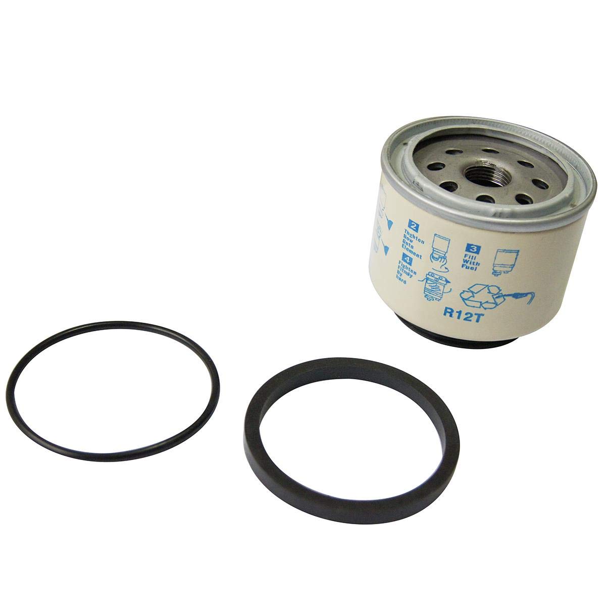 Filtro di ricambio per separatore acqua carburante R12T