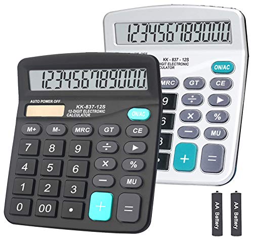 Dual Power Handheld Desk Calculator from BESTWYA: Perfect for Home or Office Use