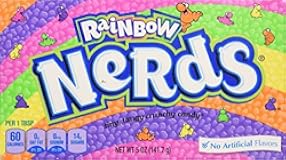 Wonka Rainbow Nerds, 5 Oz. Box (Pack of 4)