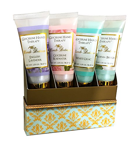 Camille Beckman The Floral Collection Gift Set, Four 1.35 oz Tubes