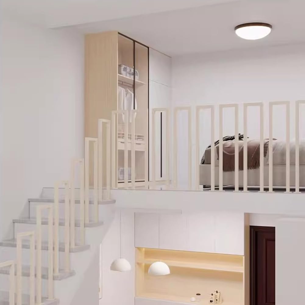 Rampe d'escalier en métal sécurisante pour protéger toute la famille
