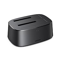 UGREEN Stazione di Docking per Hard Disk, Stazione Docking USB 3.0 per HDD e SSD SATA da 2,5"/3,5"