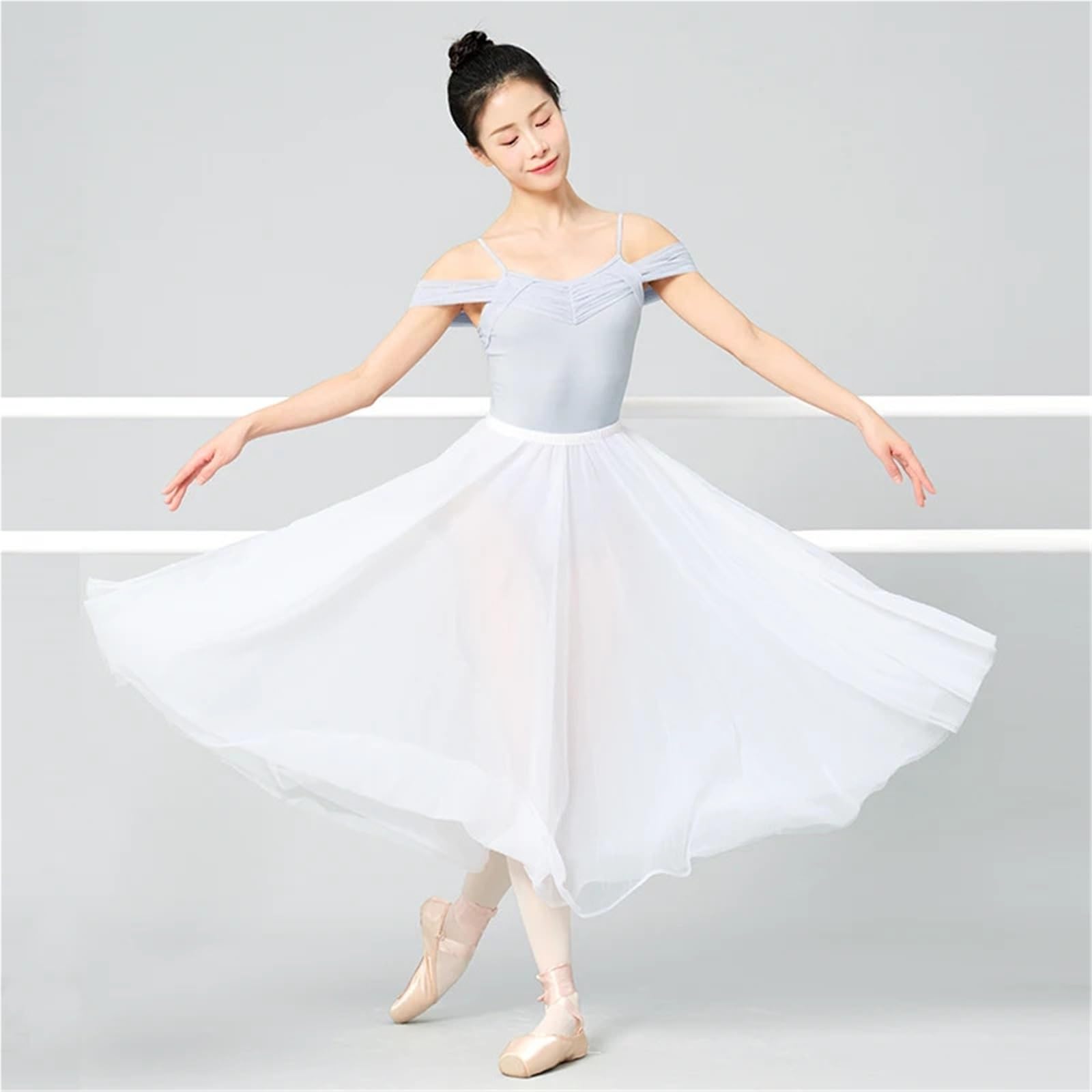 Maillot Ballet Mujer Leotardos de Ballet for mujer, camisola elegante, leotardos baile sin tirantes, mono con empalme nailon, leotardo gimnasia for adultos