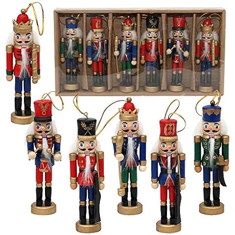 Dekohelden24 Juego de 6 Cascanueces Cover