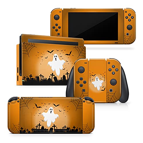 Autocollant Ghost Switch vinyle 3M couverture complète motif Halloween