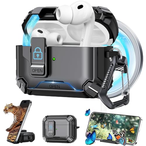 Image of ZORBES 2 in 1 Magnetic TPU Cover Case Earbud Charging Case for Airpods Pro 3