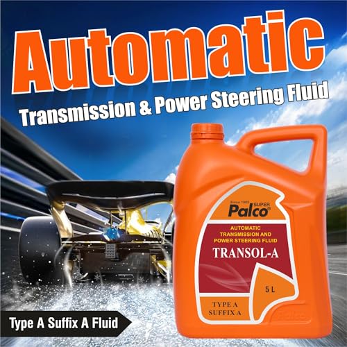 Image of PALCO TRANSOL-A | Transmission Oil - Type A Suffix A | Low Coefficient of Friction for manual Transmissions Gear Oil | Synchromesh Gears and Automatic and Power Steering Oils 5 Litres (Pack of 1)