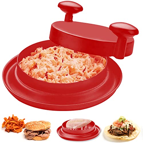 Trituradora de Carne pollo, Mejor Que La Picadora de Carne con Garra de Oso, Herramienta de Trituración con Asas y Base Antideslizante para Carne Cerdo Tirado y Res