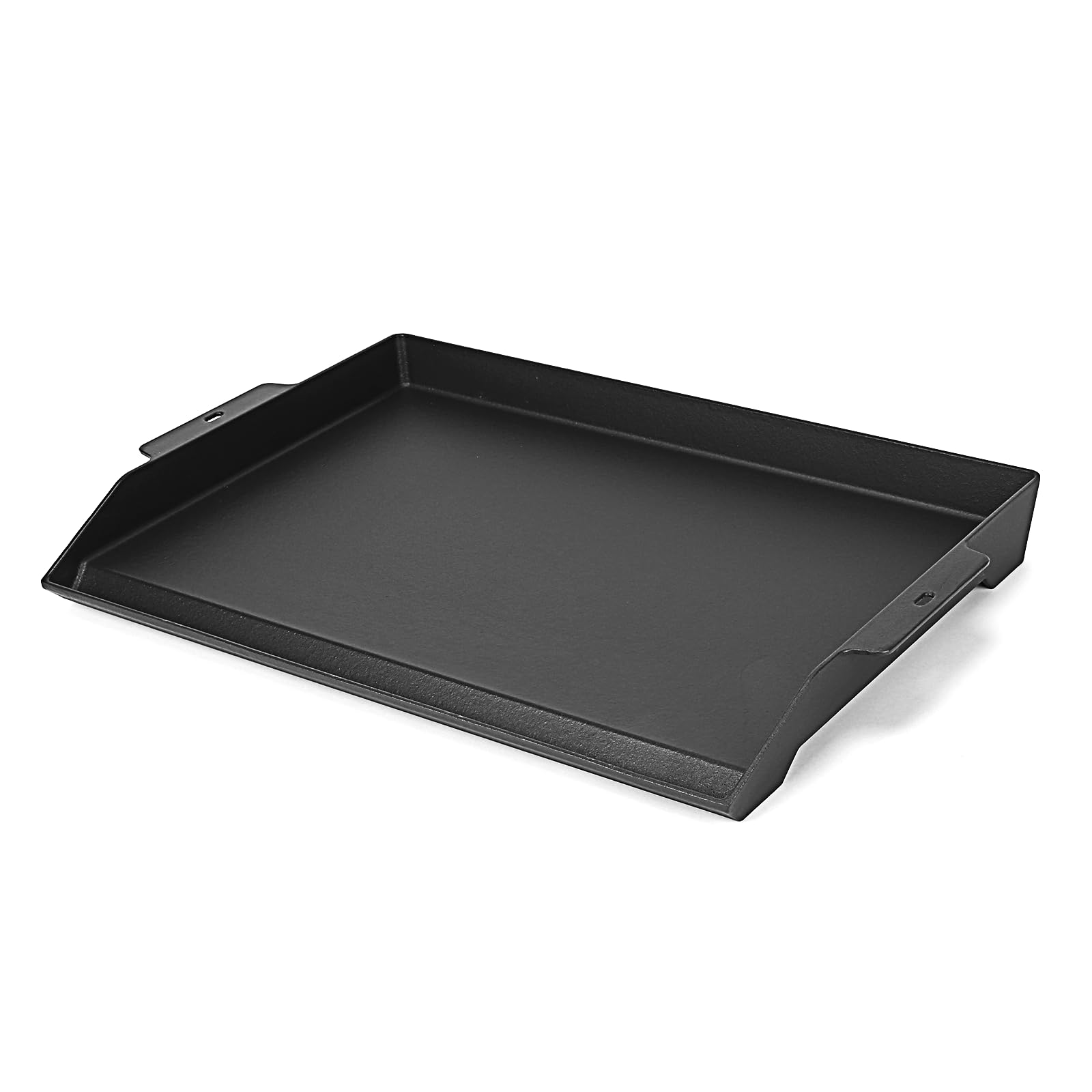 Photo 1 of Utheer 25" x 16" Cast Iron Griddle for Gas Grill and Stove Top, Universal Flat Top Griddle with Pre-Seasoned Nonstick Coating, X-Shaped Reinforced Ridges, Perfect for Healthy Cooking, Parties, Camping