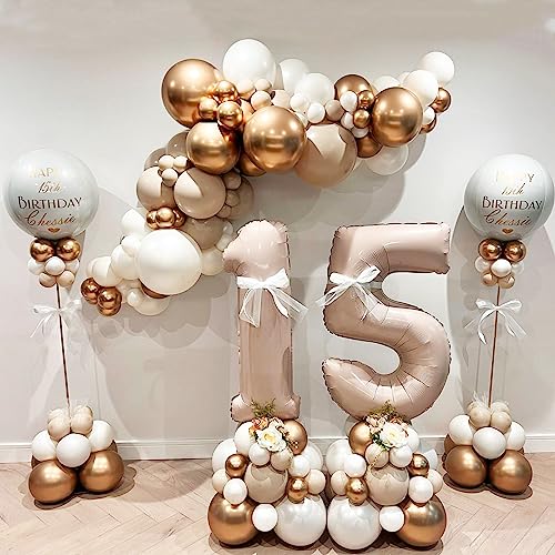 Balloon Columns Set of 2 Adjustable Metal 6.8 Feet Stands for Floor, Column Stand for Baby Shower Birthday Graduation Wedding Christmas Party
