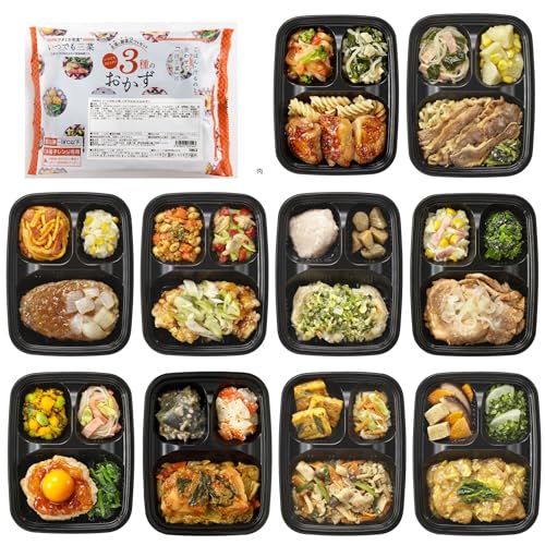 ワタミの宅食ダイレクト いつでも三菜 (主菜お肉10食セット) 冷凍弁当 冷凍惣菜 管理栄養士監修 時短 レンジ 簡単調理 おかずのみ 宅配弁当 おかずセット 塩分 カロリー 調整 ストック