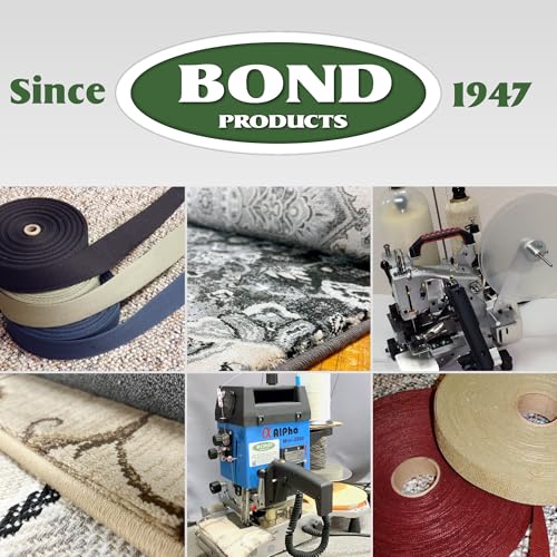 Instabind Carpet Binding - Regular Style & Rug Edge Binding, Ideal for Area Rugs, Durable Hold, DIY Carpet Finishing Edge - Graphite, 54 ft Rolls