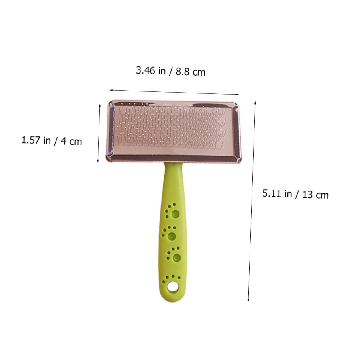 GALPADA Dog Grooming Tools 3pcs Pet Comb Set Hairbrush Massage Comb Cleaning Brush for Easy Hair Removal Tangle-free Random Color